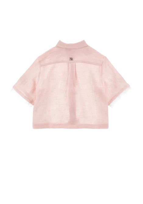 Camicia con ricamo ERMANNO SCERVINO JUNIOR | Z1G311 76740092